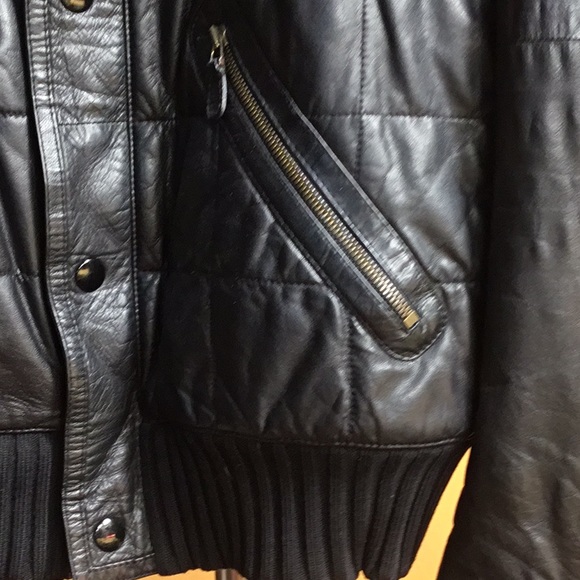 Gucci Black Leather Hunting Jacket - Picture 5 of 16